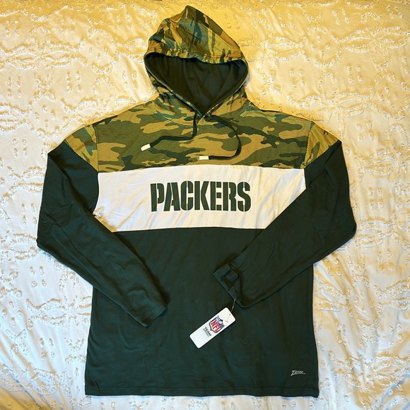 Green Bay Packers Lightweight hooded long sleeve - Picture 3 of 11